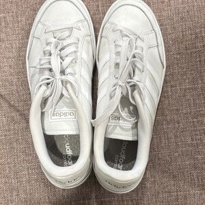 Adidas Women’s Cloudfoam White Sneakers